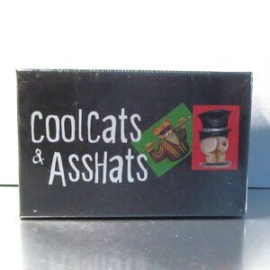 Fun Party Game Coolcats and Asshats New In Sealed Box 4 To 20 Players